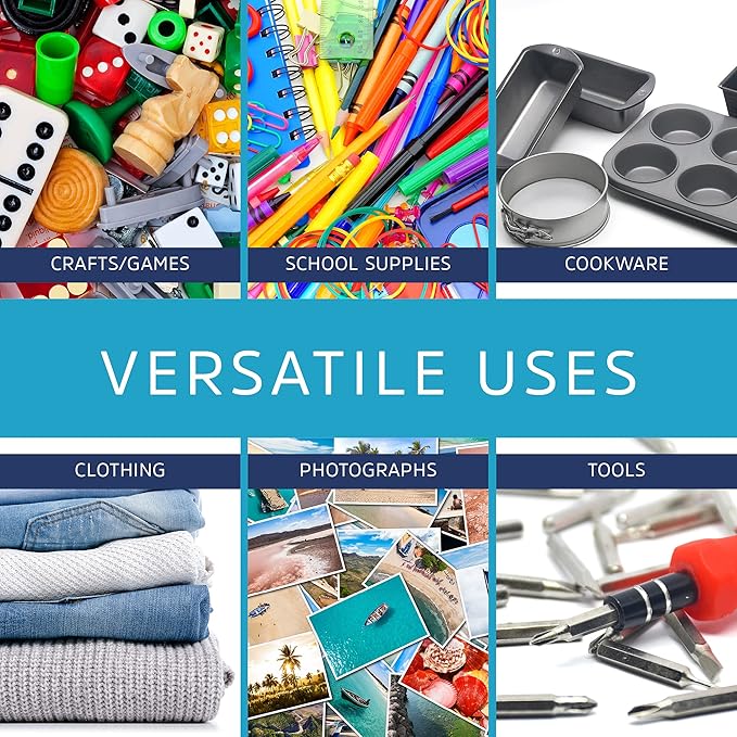GPI - 9" X 12" - Bulk Pack of 200, 4 Mil Thick, Heavy Duty, Clear Plastic Reclosable Freezer Zip Bags, Strong & Durable Poly Baggies with Resealable Zipper Top Lock.