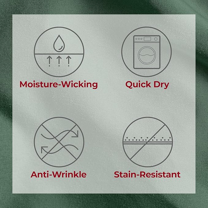 Mellanni Extra Deep California King Sheets - 4 PC Iconic Collection Bedding - Luxury, Ultra Soft, Cooling Bed Sheets - Wrinkle, Fade, Stain Resistant (Cal King, Emerald Green)