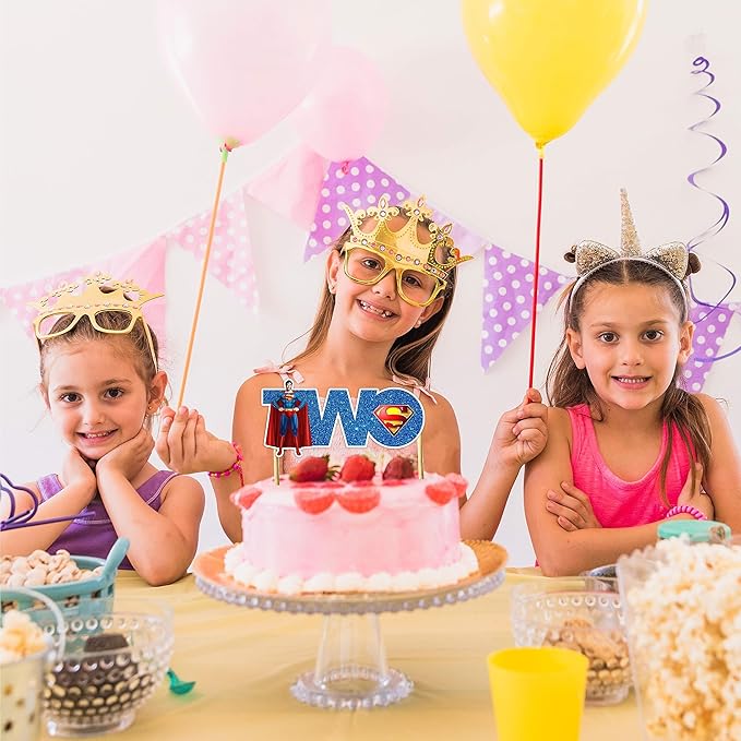 Seyal® Suprman Two Cake Topper