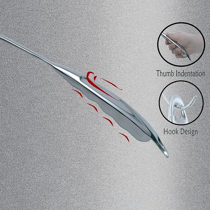 High Grade Soup Ladle,Cooking Ladle for Soup,Heat-proof Design of Hollow Handle,Stainless Steel Kitchen Utensil（4ouce/13.5 Inch)